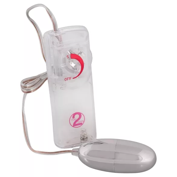 You2Toys - Ou vibrator Silver Star - argintiu