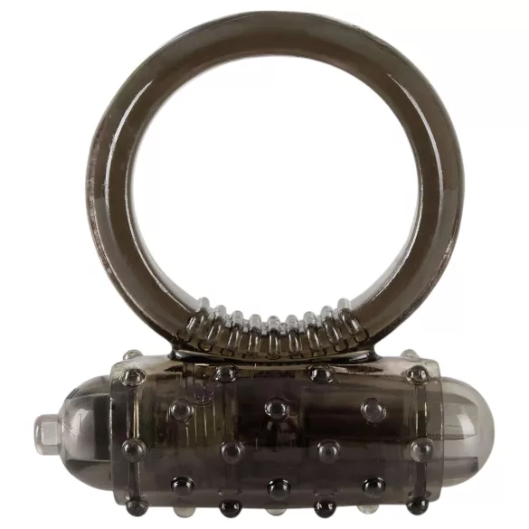 You2Toys - inel penian vibrator din silicon - negru