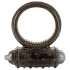 You2Toys - inel penian vibrator din silicon - negru