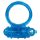 You2Toys - inel vibrator din silicon (albastru)
