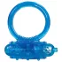 You2Toys - inel pentru penis cu vibrații - silicon - albastru