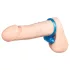 You2Toys - inel pentru penis cu vibrații - silicon - albastru