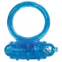 You2Toys - inel pentru penis cu vibrații - silicon - albastru