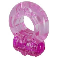 You2Toys - Inel pentru penis cu vibrație unică (roz)