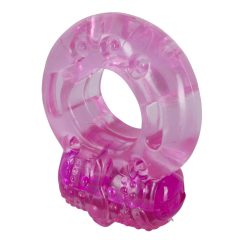   You2Toys - Inel vibratoare pentru penis, utilizabil o singură dată (roz)