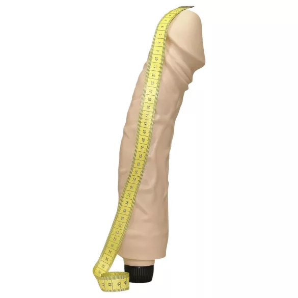 You2Toys - Vibrator realist extra mare - culoare naturală