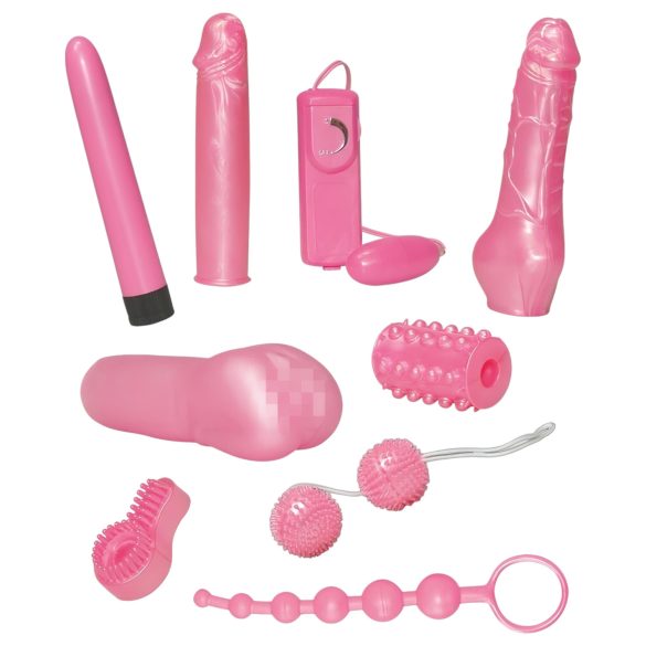 You2Toys - set jucării sexuale cu vibrații - 9 piese