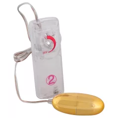 You2Toys - Ou vibrator auriu cu telecomandă