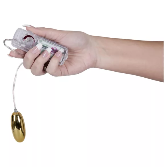 You2Toys - Ou vibrator auriu cu telecomandă