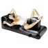 Louisiana Lounger - aparat sexual cu vibrator integrat - negru