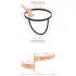 You2Toys - Vibrator dublu cu prindere - natur