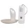 You2Toys - Vibrator purtabil tip scoică - cu vibrații - alb