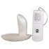 You2Toys - Vibrator purtabil tip scoică - cu vibrații - alb
