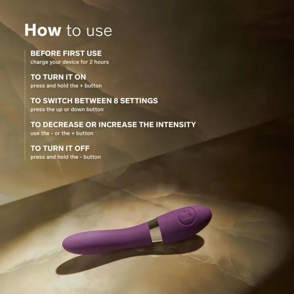 LELO - Vibrator de lux Elise 2 - silicon mov