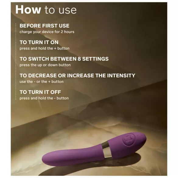 LELO - Vibrator de lux Elise 2 - silicon mov