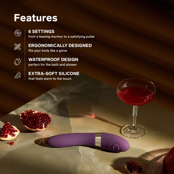 LELO - Vibrator de lux Elise 2 - silicon mov