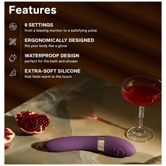 LELO - Vibrator de lux Elise 2 - silicon mov