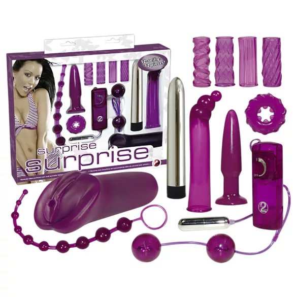 You2Toys - set vibratoare surpriză erotică - 12 piese