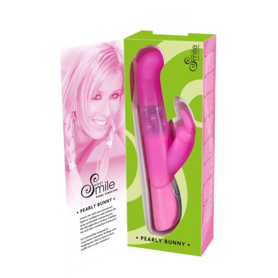 SMILE Pearly Bunny - vibrator sidefat (roz)