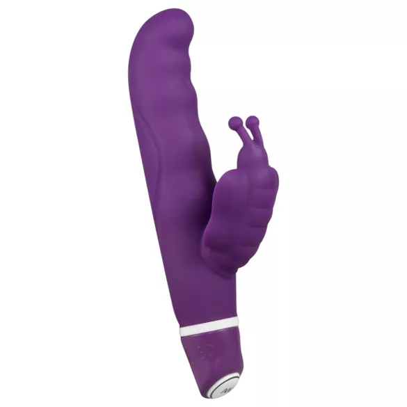 SMILE - Vibrator cu fluture pentru stimulare punct G - silicon
