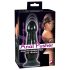 You2Toys - Vibrator anal cu funcție de împingere - negru