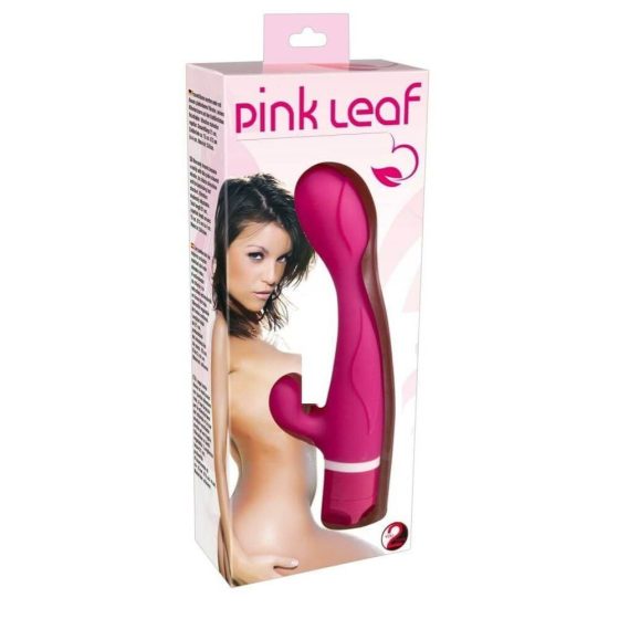 You2Toys - Vibrator din silicon Pink Leaf