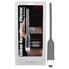 You2Toys - dilatator uretral - vibrații - silicon gri 6mm