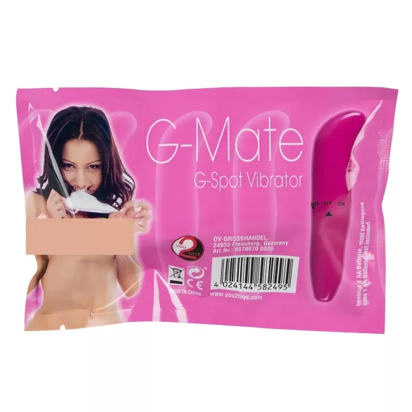 You2Toys - Vibrator pentru punctul G - stimulare intensă - roz