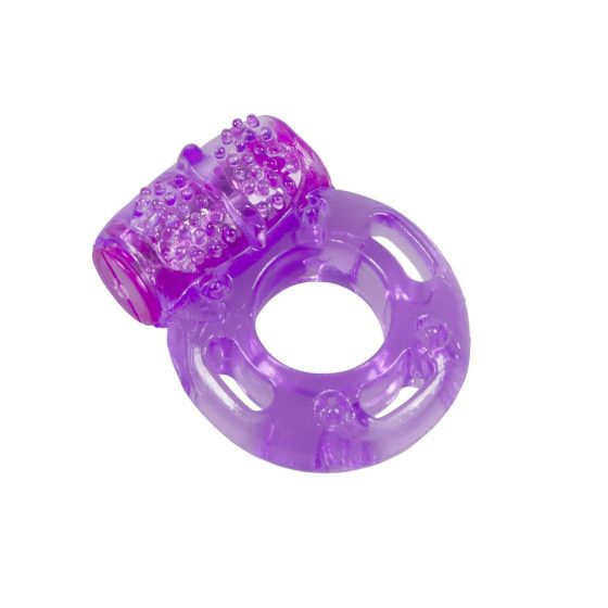 You2Toys - Inel pentru penis cu vibrație unică (violet)