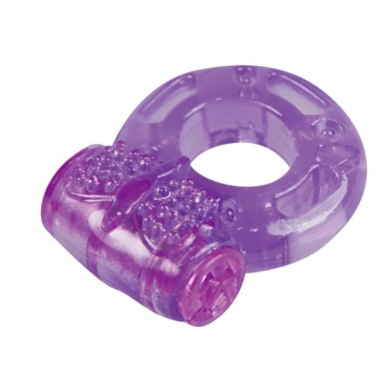 You2Toys - Inel vibrator pentru penis, de unică folosință (lilac)