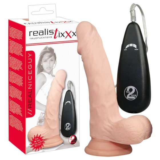 realistixxx Vibrator real, natural (17,5 cm)
