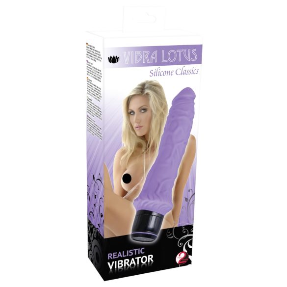You2Toys - vibrator realist Lotus - silicon lila