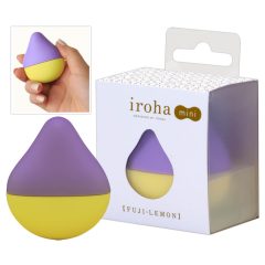   TENGA Iroha mini - mini vibrator pentru clitoris (mov-galben)