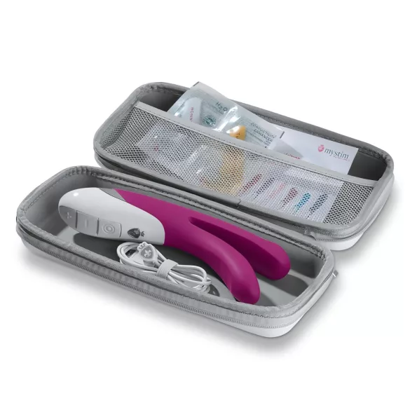 mystim Bon Aparte - vibrator cu două capete (mure)
