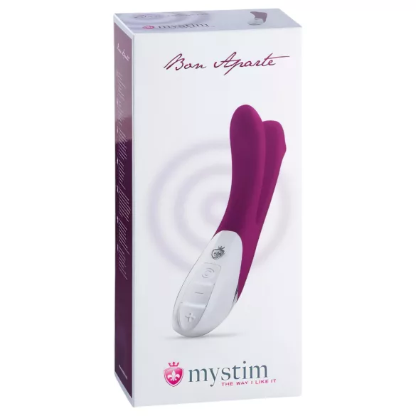 mystim Bon Aparte - vibrator cu două capete (mure)