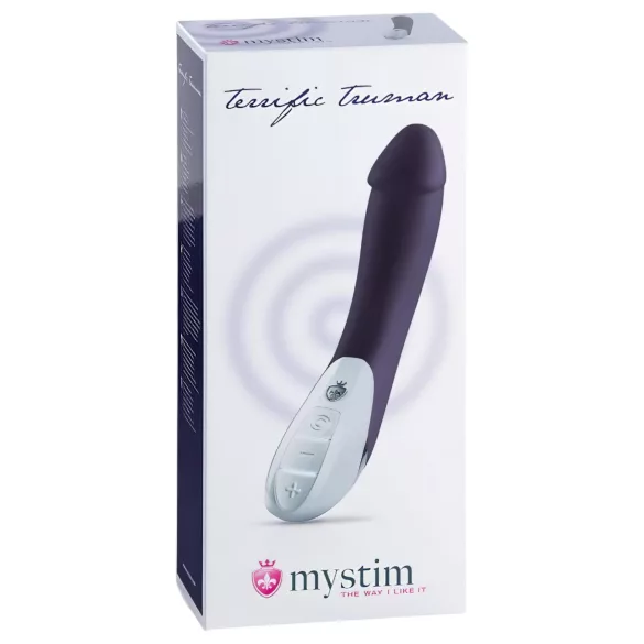 mystim - Vibrator dublu motor - rezistent, stimulare intensă - albastru