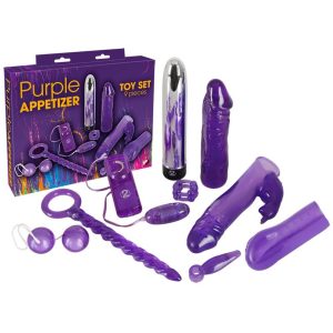 You2Toys - Purple Appetizer - set de vibrator (9 piese)