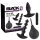 Black Velvets - set vibratoare anale - 4 piese
