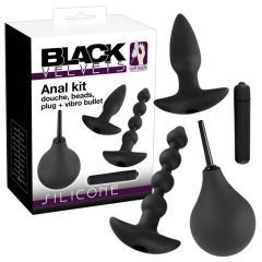 Set anal Black Velvet (4 piese)