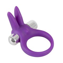 SMILE Rabbit - inel vibratoare pentru penis (mov)