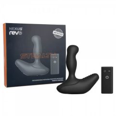   Nexus Revo Stealth - vibrator de prostată rotativ, cu telecomandă