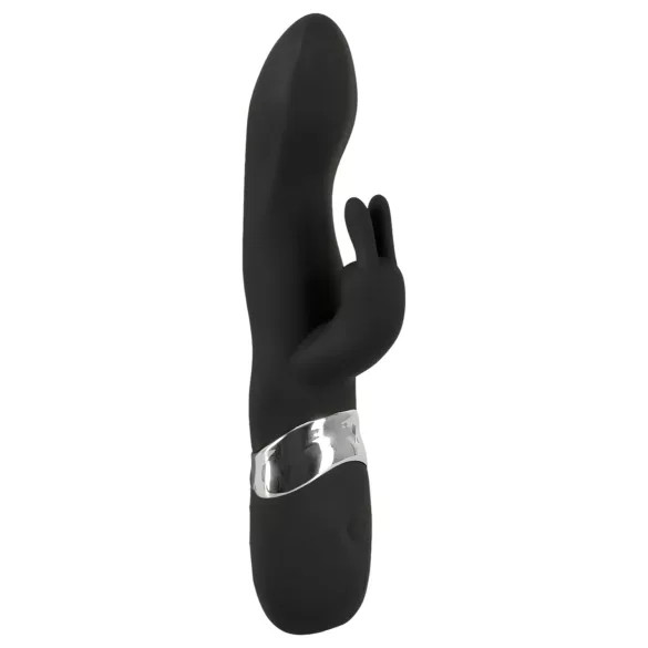 SMILE - Vibrator dublu cu 2 motoare USB - negru