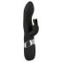 SMILE Blacky - Vibrator USB cu 2 motoare (negru)