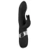 SMILE - Vibrator dublu cu 2 motoare USB - negru