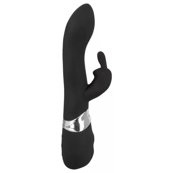 SMILE - Vibrator dublu cu 2 motoare USB - negru