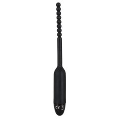   You2Toys Pearl Dilator - vibrator uretral cu bile - 0,8 cm (negru)