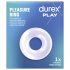 Inel Durex Pleasure - inel pentru penis (transparent)