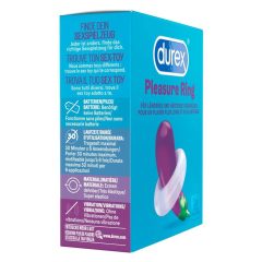 Durex Pleasure Ring - inel pentru penis (transparent)