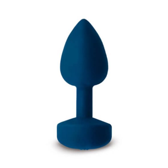 G-plug - Vibrator anal mare cu USB (albastru)