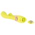 Jülie - Vibrator cu braț clitoral (galben-verzui)